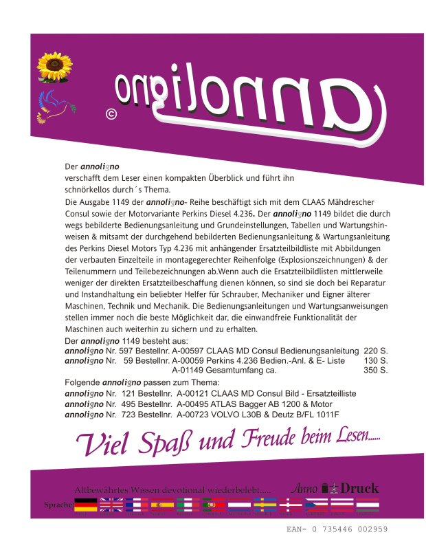 annoligno 1149 Rückseite